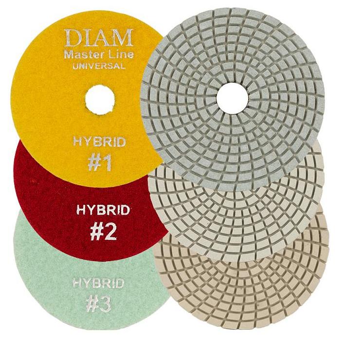 Алмазный гибкий шлифовальный круг DIAM MasterLine Universal Hybrid